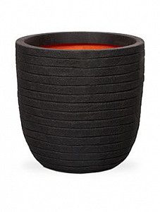 Кашпо Capi "Nature row nl egg planter i black"