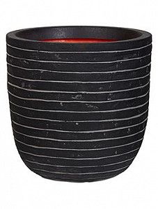 Кашпо Capi "Nature row nl planter ball antracita"