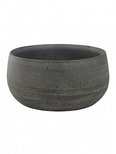 Кашпо Indoor pottery pot esra mystic grey 13 см. (упаковка 2 шт.)