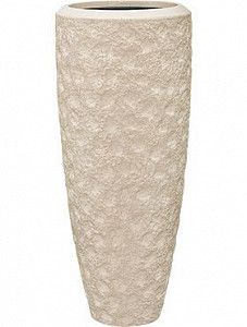 Кашпо Polystone rockwell partner natural (with liner) 90 см.