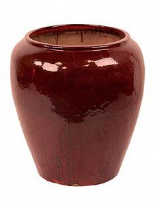 Кашпо Mystic emperor pot red black 62 см.
