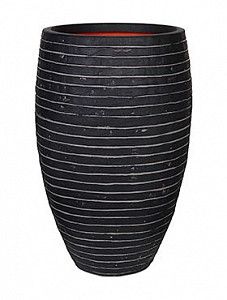 Кашпо Capi "Nature row nl vase elegant deluxe antracita"