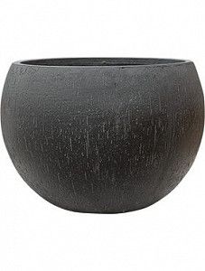 Кашпо Raindrop globe anthracite 40 см.