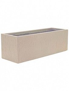 Кашпо Raindrop rectangle beige 23 см.