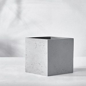 Цветочный горшок Cubo S Серый