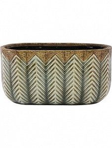 Кашпо Indoor pottery boat cecil light blue (упаковка 3 шт.)