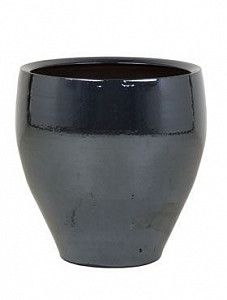 Кашпо Amora couple metal blue 32 см.