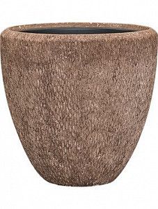 Кашпо Polystone rough couple rock (with liner) 50 см.