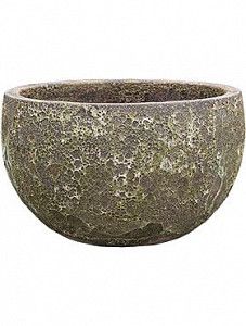 Кашпо Lava bowl relic jade 24 см.