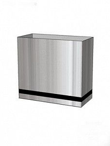 Кашпо Superline trend plus on ring L79 W35 H72