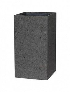 Кашпо Stone bouvy l laterite grey