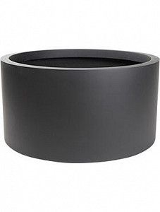 Кашпо Charm cylinder black 36 см.