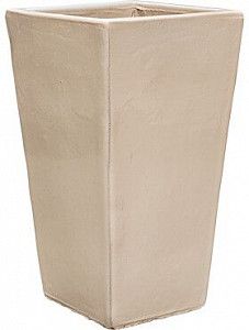 Кашпо Plain kubis cream 60 см.