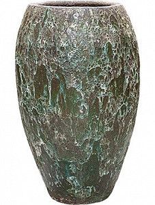 Кашпо Lava emperor relic jade 95 см.