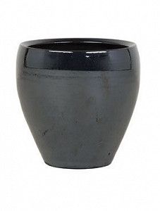Кашпо Amora couple metal blue 21 см.