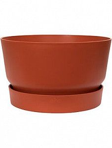 Кашпо Greenville bowl brique