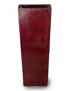 Кашпо Plain kubis classic red