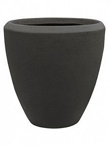 Кашпо Polystone plain couple smoke 24 см.