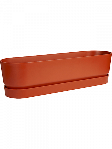 Кашпо Greenville trough long brique L18.5