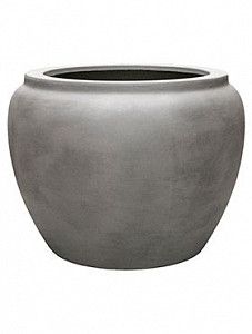 Кашпо Waterjar round grey 75 см.