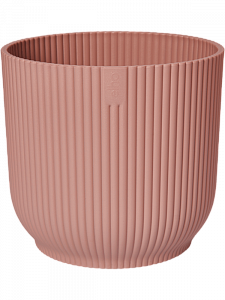 Кашпо Vibes fold round delicate pink 16 см.