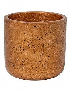 Кашпо Rough charlie xl metallic copper