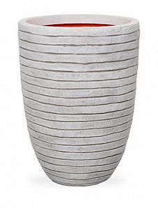 Кашпо Capi "Nature nature row nl vase vase elegant iii ivory"