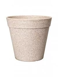 Кашпо Fibrics bamboo straight sand 14 см. (упаковка 24 шт.)