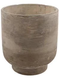 Кашпо Tale pot light grey 55 см.